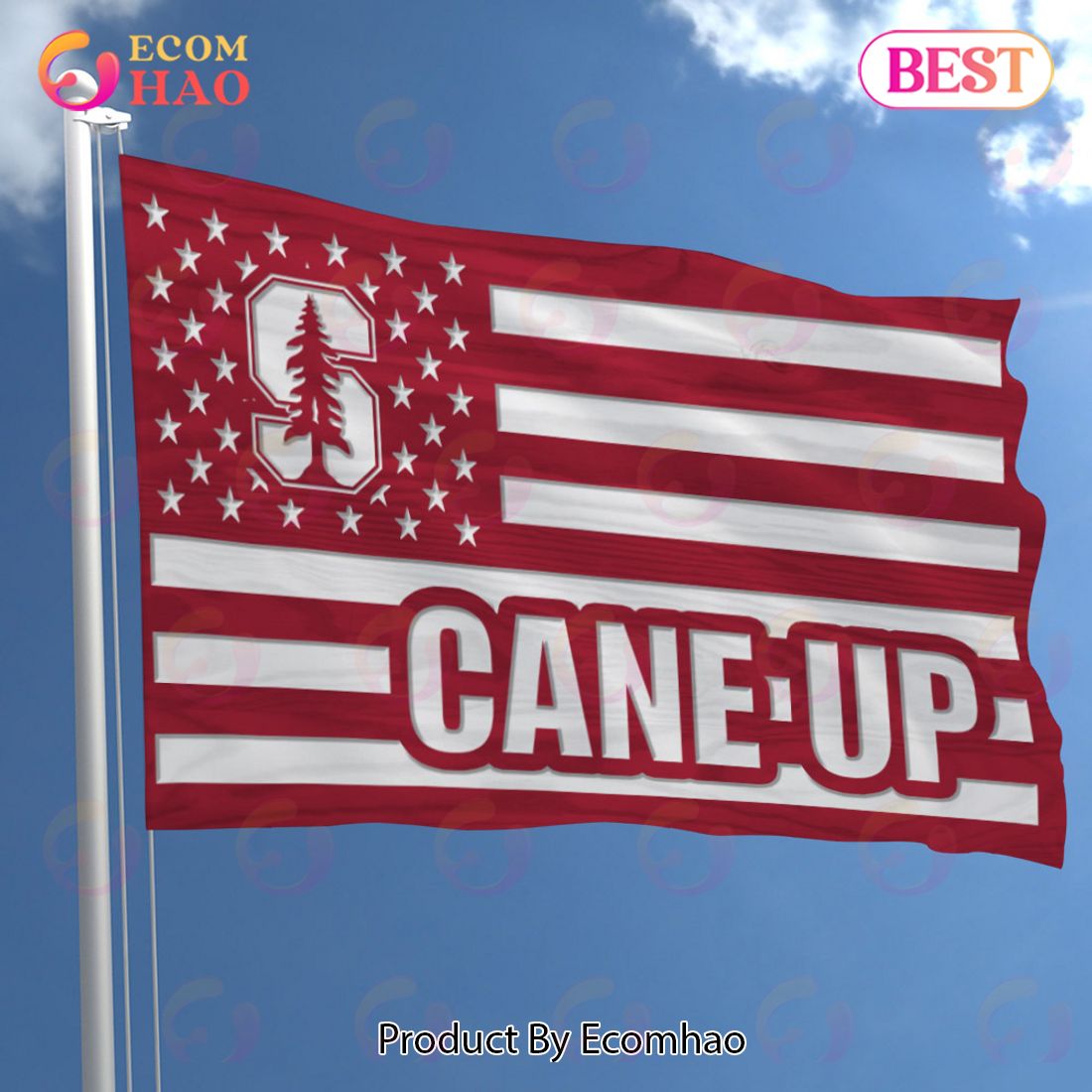 NCAA Stanford Cardinal Flag Perfect Gift