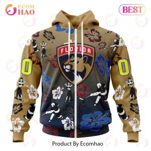 NHL Florida Panthers X Hawaii Specialized Design For Hawaiian 3D Hoodie