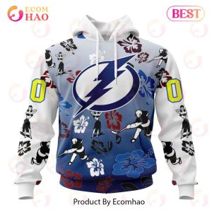 NHL Tampa Bay Lightning X Hawaii Specialized Design For Hawaiian 3D Hoodie