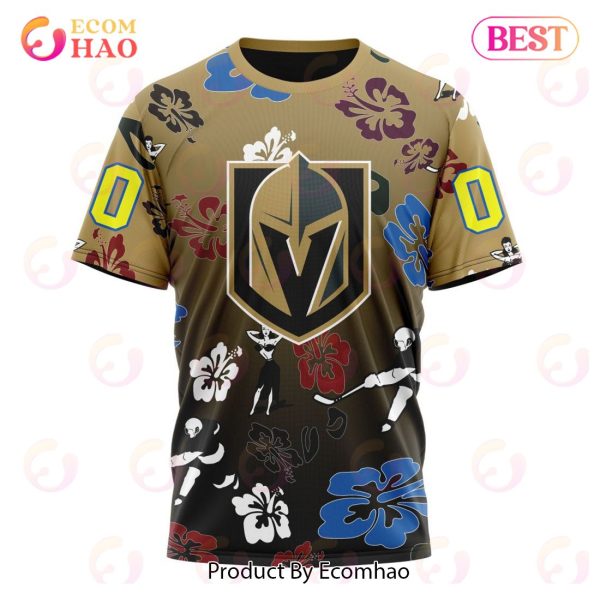 NHL Vegas Golden Knights X Hawaii Specialized Design For Hawaiian 3D Hoodie
