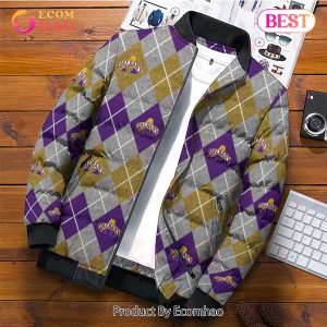 NCAA Albany Great Danes Puffer Jacket 3D