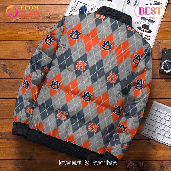 NCAA Auburn Tigers Puffer Jacket 3D