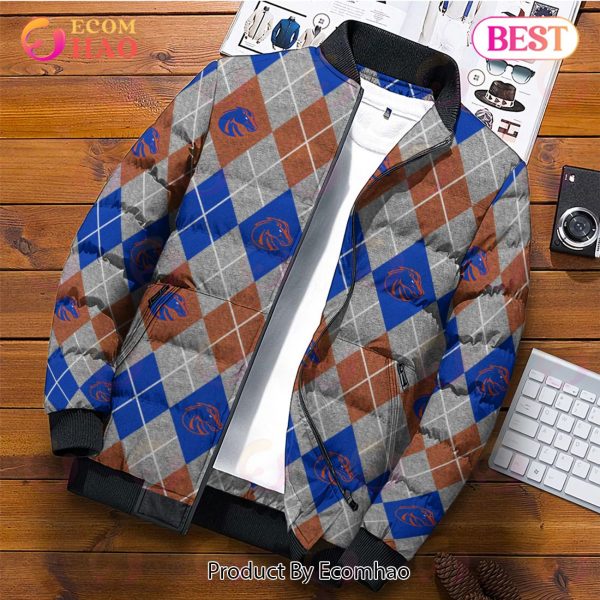 NCAA Boise State Broncos Puffer Jacket 3D