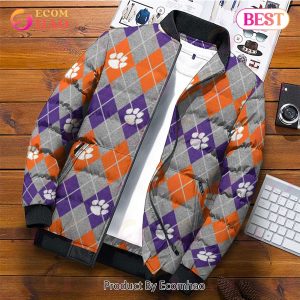 NCAA Clemson Tigers Puffer Jacket 3D