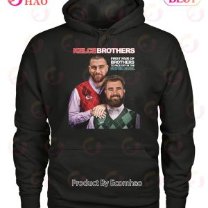 First Pair Of Brothers To Face Off In The Super Bowl Kelce Brothers  T-Shirt