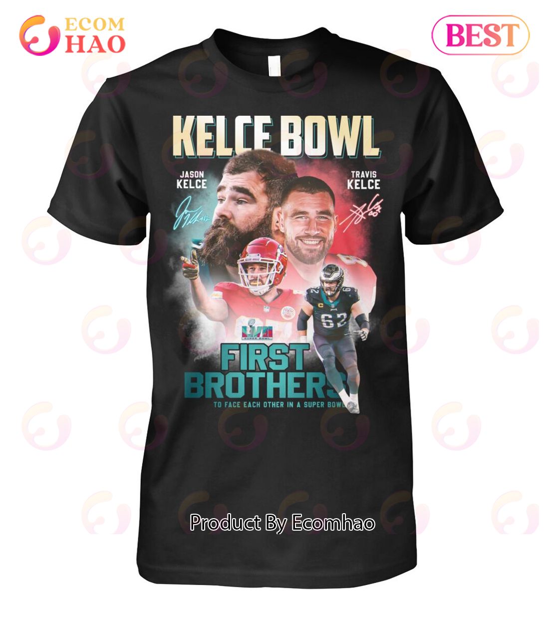 Kelce Bowl Jason Kelce And Travis Kelce First Brothers To Face Each