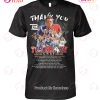 The First Kelce Brother Players To Face Each Other 2023 T-Shirt