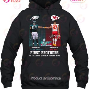 The First Kelce Brother Players To Face Each Other 2023 T-Shirt