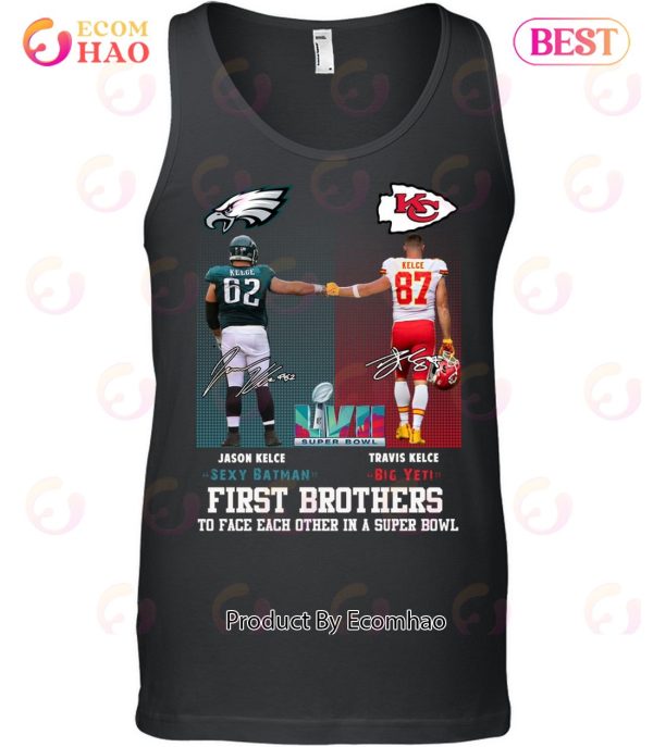 The First Kelce Brother Players To Face Each Other 2023 T-Shirt
