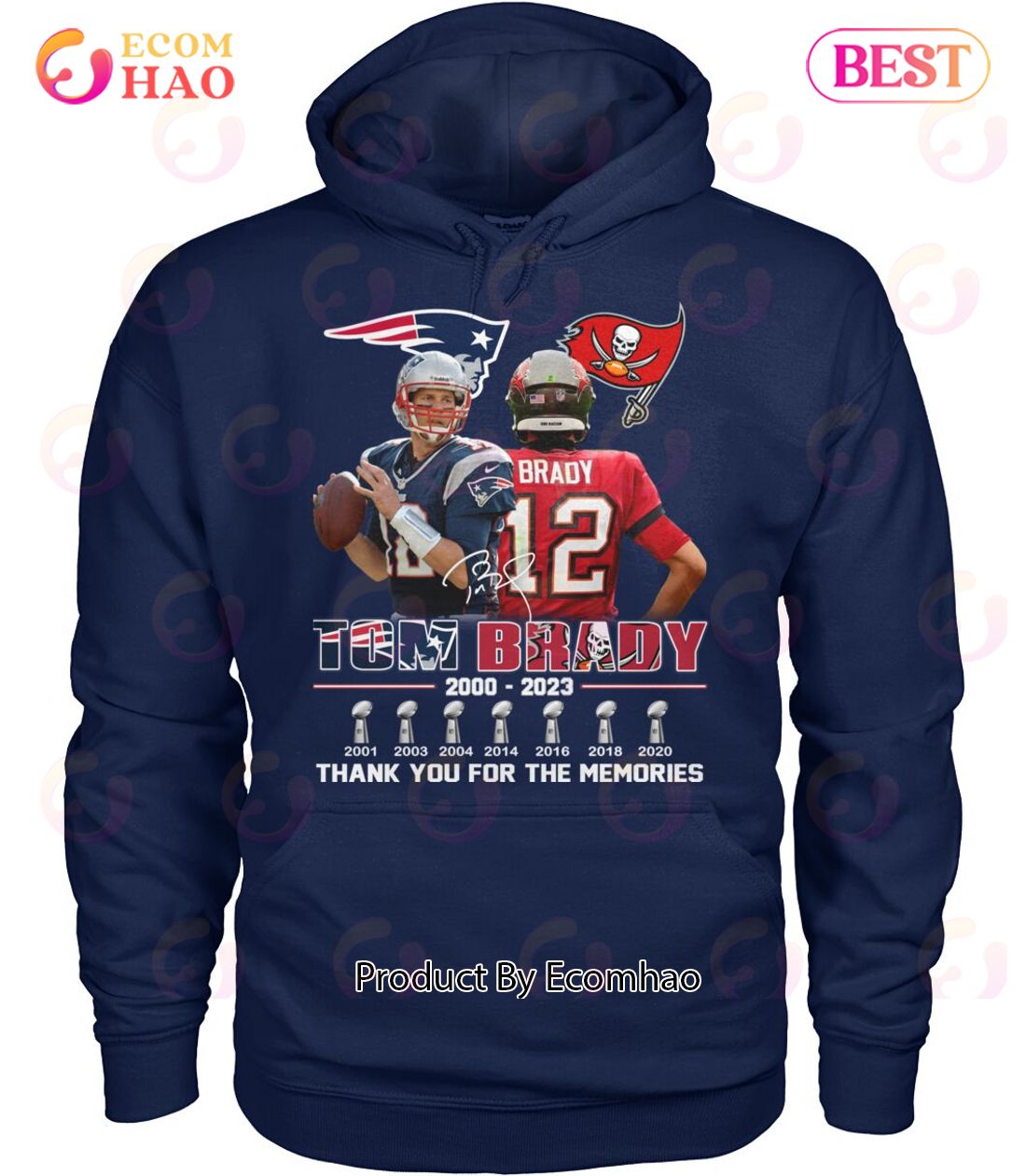 TB12 Tribute T-Shirt – The Vintage Collection