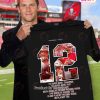 Tom Brady G.O.A.T Thank You For The Memories Shirt