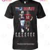 Tom Brady New England Patriots 2000 – 2019 Thank You For The Memories T-Shirt