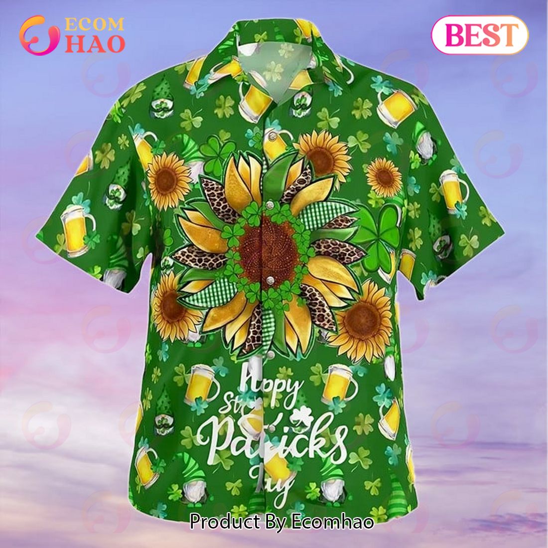 Sunflower My Love Patrick’S Day Hawaiian Shirt