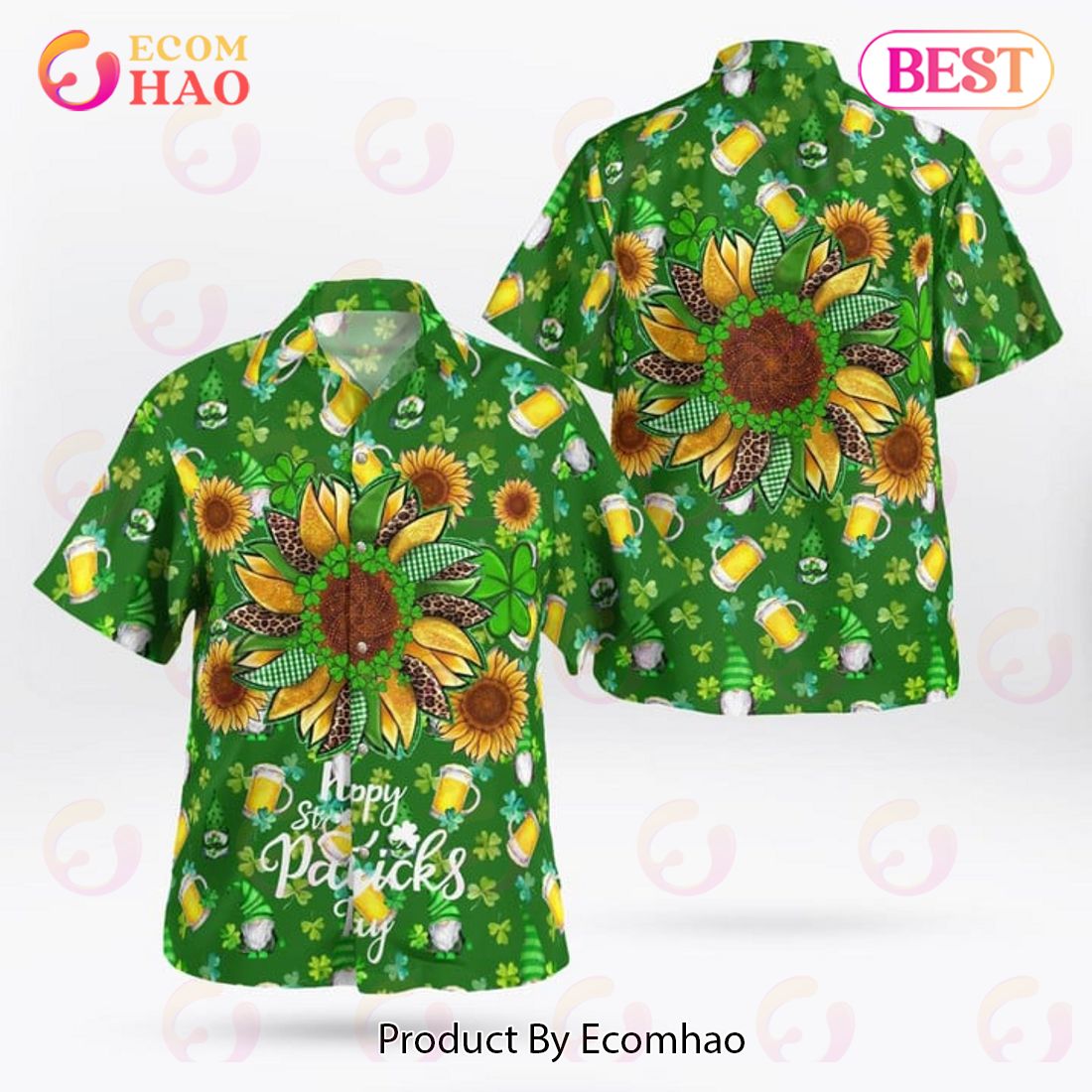 Sunflower My Love Patrick’S Day Hawaiian Shirt