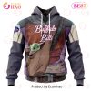 NFL Carolina Panthers Specialized Unisex Kits With Mandalorian And Baby Yoda 3D Hoodie