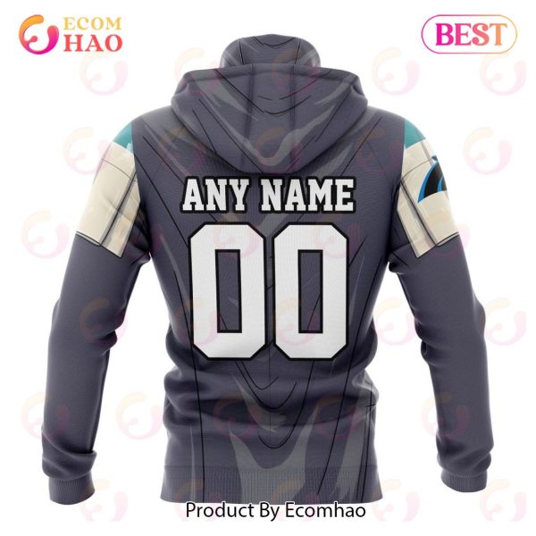 NFL Carolina Panthers Specialized Unisex Kits With Mandalorian And Baby Yoda 3D Hoodie