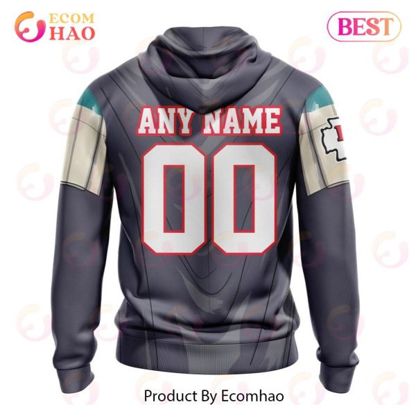 NFL Kansas City Chiefs Specialized Unisex Kits With Mandalorian And Baby Yoda 3D Hoodie