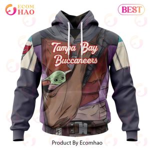 NFL Tampa Bay Buccaneers Specialized Unisex Kits With Mandalorian And Baby Yoda 3D Hoodie