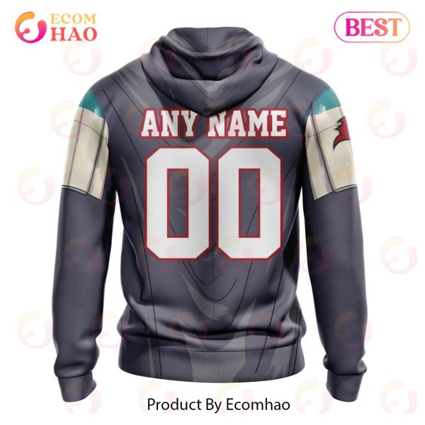 NFL Tampa Bay Buccaneers Specialized Unisex Kits With Mandalorian And Baby Yoda 3D Hoodie