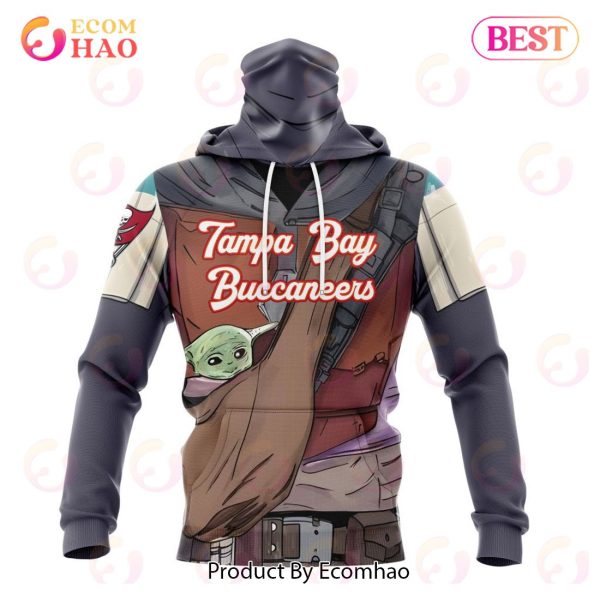 NFL Tampa Bay Buccaneers Specialized Unisex Kits With Mandalorian And Baby Yoda 3D Hoodie
