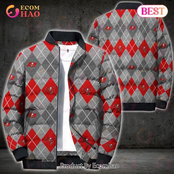 NFL Tampa Bay Buccaneers Puffer Jacket 3D