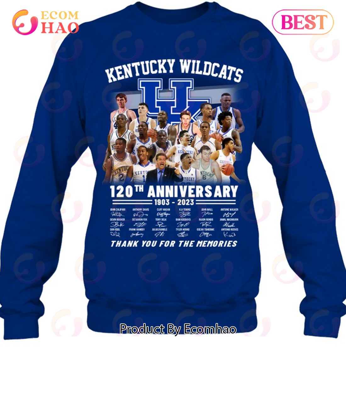 Kentucky Wildcats 120th Anniversary 1903 – 2023 Thank You For The Memories Hoodie