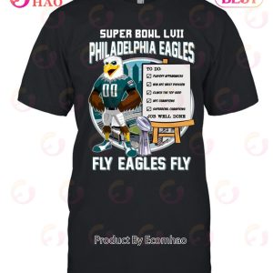 Super Bowl LVII Philadelphia Eagles Fly Eagles Fly Hoodie