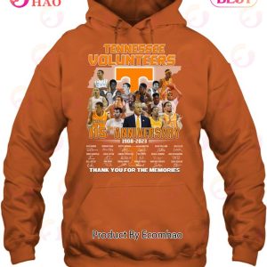 Tennessee Volunteers 115th Anniversary 1908 – 2023 Thank You For The Memories Hoodie