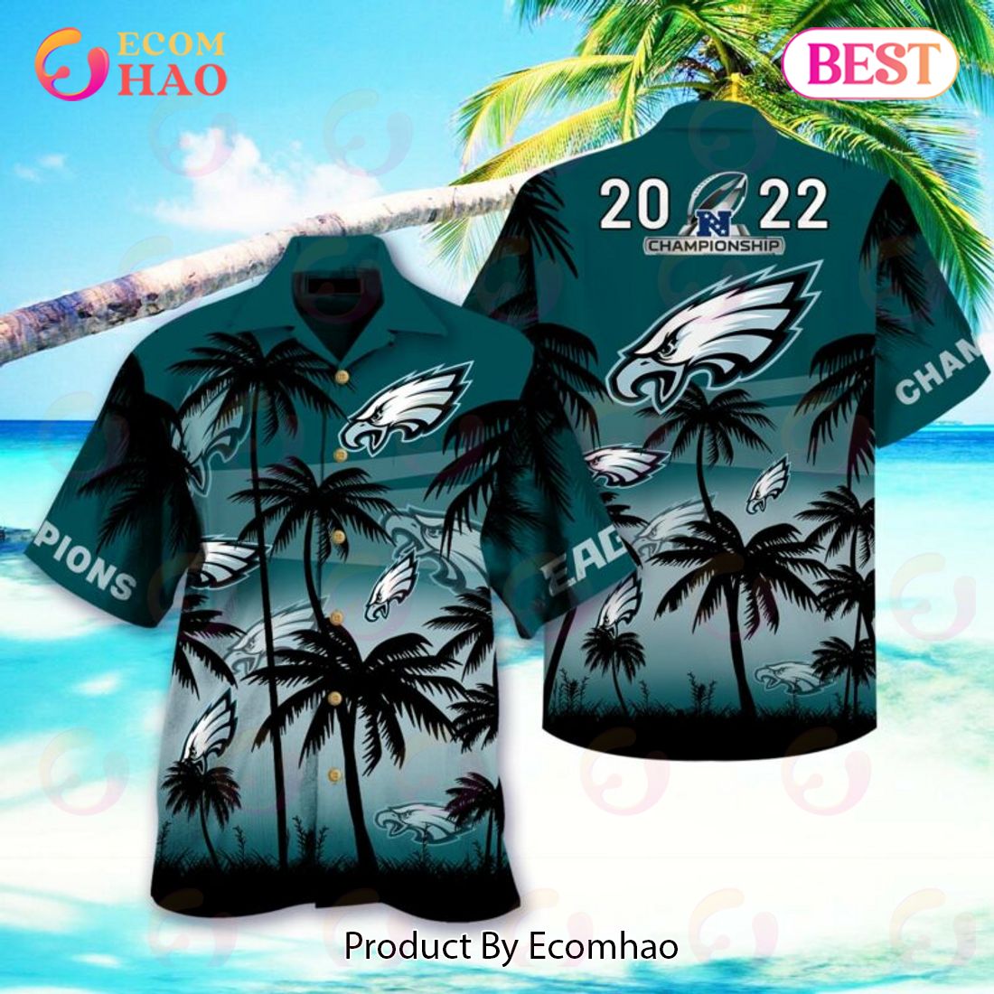 nFC Champion Philadelphia Eagles Shirt - Guineashirt Premium ™ LLC