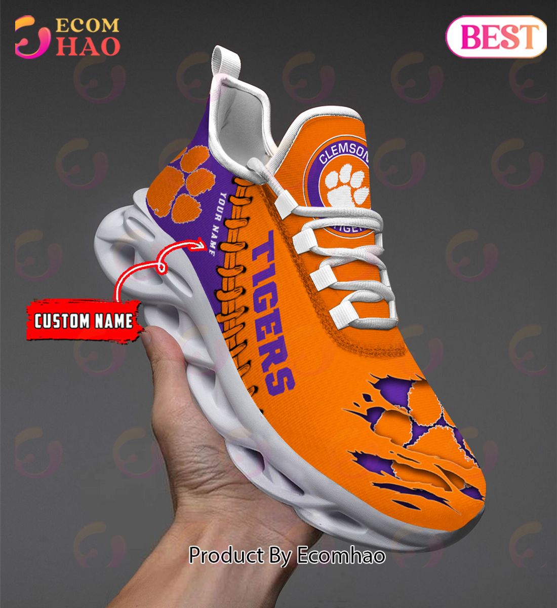 NCAA Boise State Broncos Personalized Max Soul Shoes Custom Name