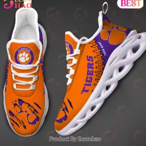 NCAA Clemson Tigers Personalized Max Soul Shoes Custom Name
