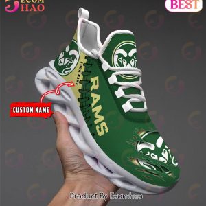 NCAA Colorado State Rams Personalized Max Soul Shoes Custom Name