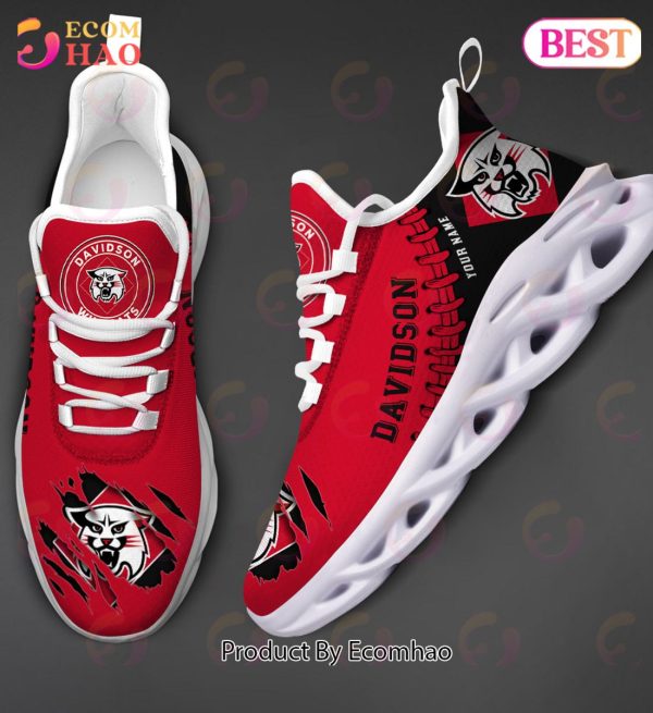 NCAA Davidson Wildcats Personalized Max Soul Shoes Custom Name