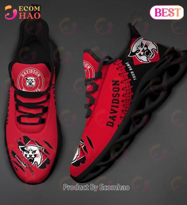 NCAA Davidson Wildcats Personalized Max Soul Shoes Custom Name