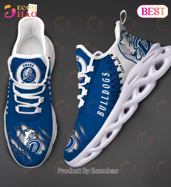 NCAA Drake Bulldogs Personalized Max Soul Shoes Custom Name