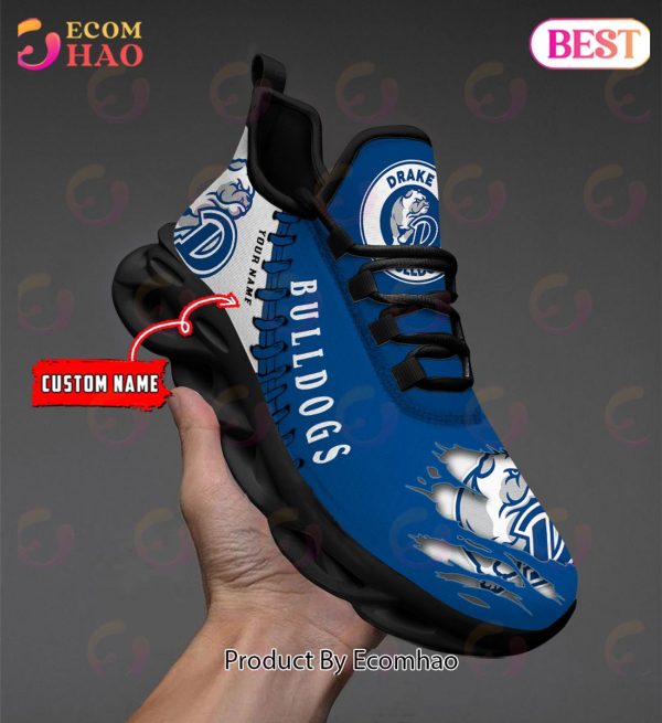 NCAA Drake Bulldogs Personalized Max Soul Shoes Custom Name
