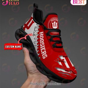 NCAA Indiana Hoosiers Personalized Max Soul Shoes Custom Name