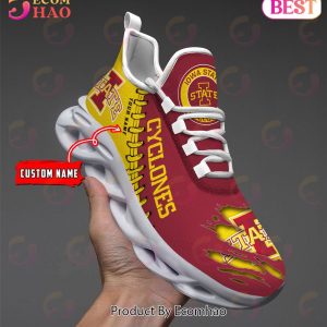 NCAA Iowa State Cyclones Personalized Max Soul Shoes Custom Name