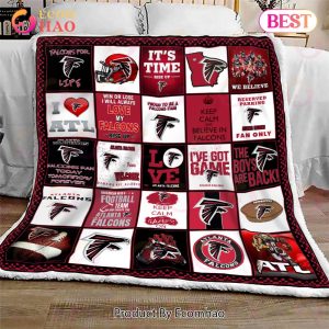 Atlanta Falcons Quilt, Blanket NFL