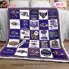 Atlanta Falcons Quilt, Blanket NFL