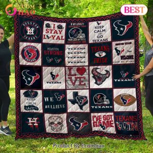 Houston Texans Quilt, Blanket NFL
