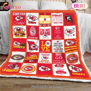 Kansas City Chiefs Quilt, Blanket NFL
