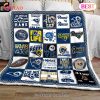 Miami Dolphins Quilt, Blanket NFL
