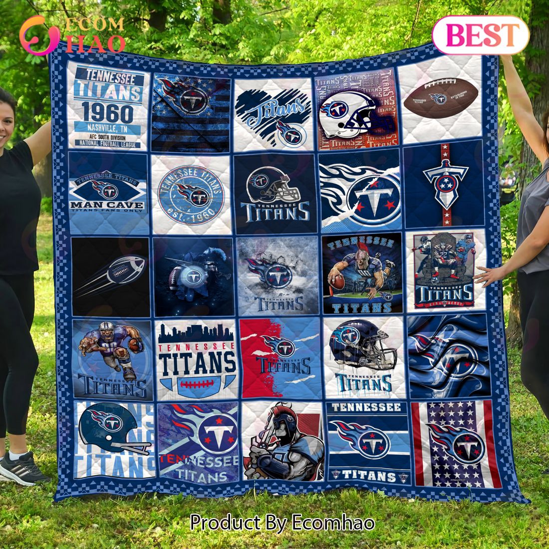 Tennessee Titans American Football Coconut Pattern Vintage