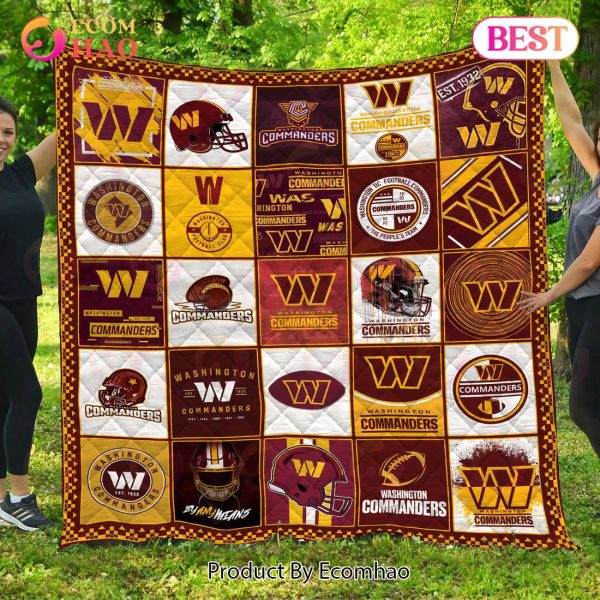 Washington Commanders Quilt, Blanket NFL