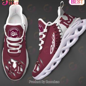 NCAA Montana Grizzlies Personalized Max Soul Shoes Custom Name