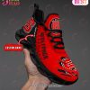 NCAA Nebraska Cornhuskers Personalized Max Soul Shoes Custom Name