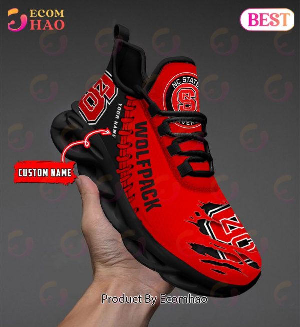 NCAA NC State Wolfpack Personalized Max Soul Shoes Custom Name