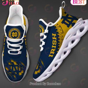 NCAA Notre Dame Fighting Irish Personalized Max Soul Shoes Custom Name