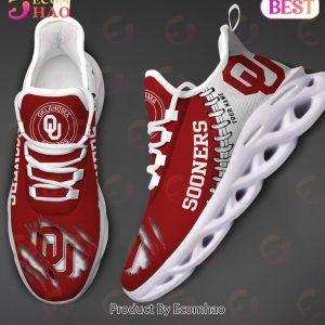 NCAA Oklahoma Sooners Personalized Max Soul Shoes Custom Name